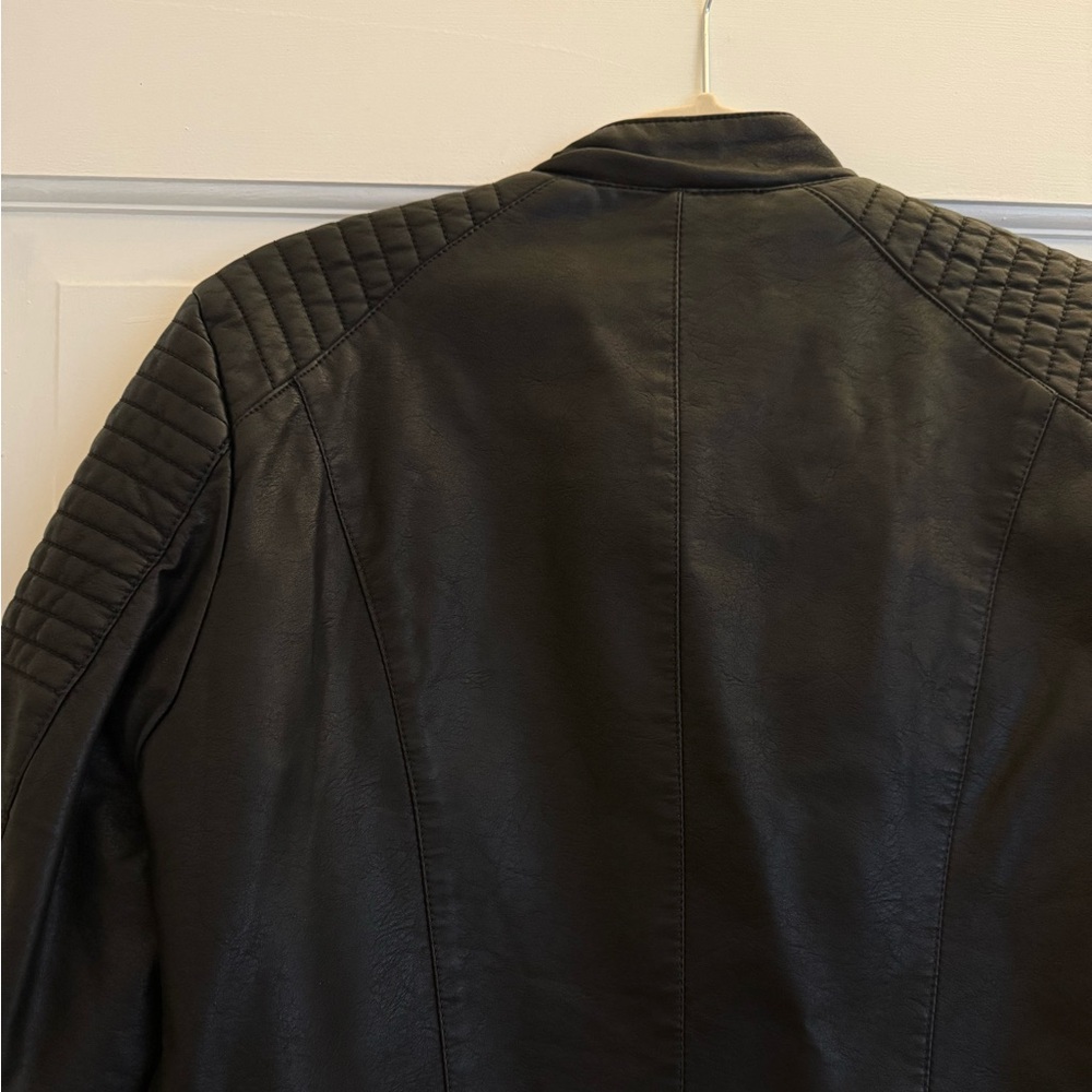 Lulu’s Black Leather Jacket - Picture 5 of 7